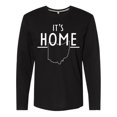 thumbnail image 1 of Inktastic It's Home- State of Ohio Outline Long Sleeve T-Shirt, 1 of 5