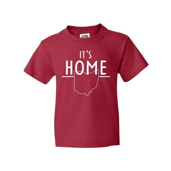Inktastic It's Home- State of Ohio outline Youth T-Shirt
