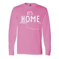 thumbnail image 1 of Inktastic It's Home- State of Oklahoma Outline Long Sleeve T-Shirt, 1 of 5