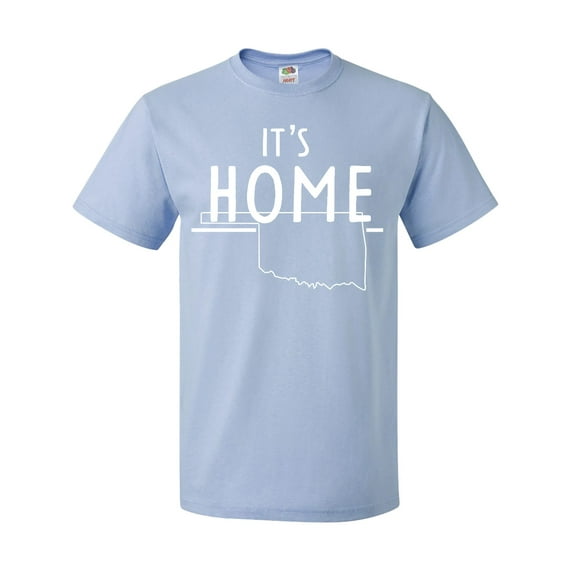 Inktastic It's Home- State of Oklahoma Outline T-Shirt
