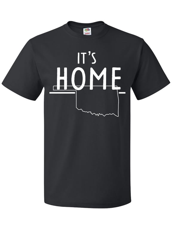 It's Home- State of Oklahoma Outline T-Shirt