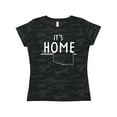 thumbnail image 1 of Inktastic It's Home State of Oklahoma Outline Women's T-Shirt, 1 of 5
