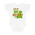 thumbnail image 1 of Inktastic It's My 1st Birthday with Cute Green Alligator Boys or Girls Baby Bodysuit, 1 of 5