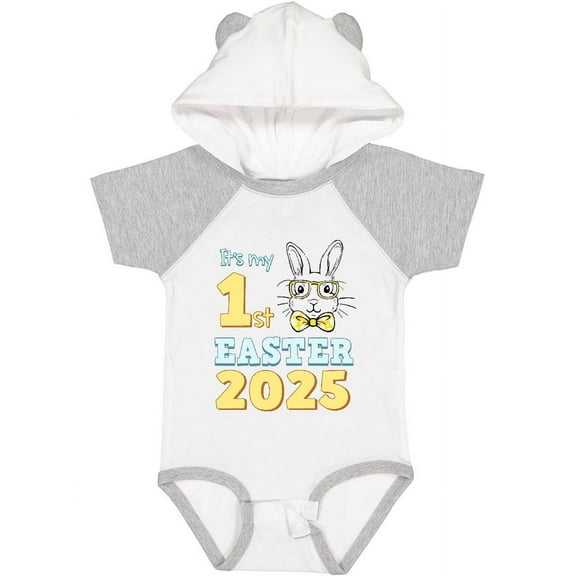 Inktastic It's My 1st Easter 2025 Boys or Girls Baby Bodysuit