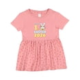 thumbnail image 1 of Inktastic It's My 1st Easter 2026 Girls Baby Dress, 1 of 5