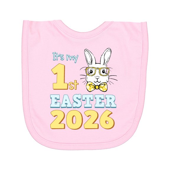 Inktastic It's My 1st Easter 2026 Newborn Bib