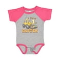 thumbnail image 1 of Inktastic It's My 1st Easter Construction Bunnies Boys or Girls Baby Bodysuit, 1 of 5