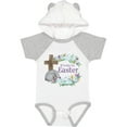 thumbnail image 1 of Inktastic It's My 1st Easter with Cross and Flowers Boys or Girls Baby Bodysuit, 1 of 5