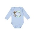 thumbnail image 1 of Inktastic It's My 1st Easter with Cross and Flowers Boys or Girls Long Sleeve Baby Bodysuit, 1 of 5