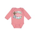 thumbnail image 1 of Inktastic It's My 1st Easter with Cross and Flowers Boys or Girls Long Sleeve Baby Bodysuit, 1 of 5
