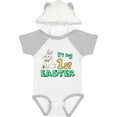 thumbnail image 1 of Inktastic It's My 1st Easter with Cute Chick and Bunny Boys or Girls Baby Bodysuit, 1 of 5