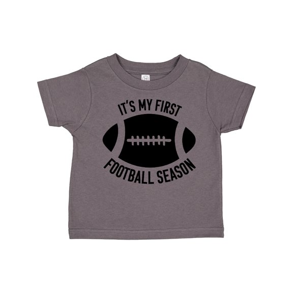 Inktastic It's My 1st Football Season Boys or Girls Toddler T-Shirt