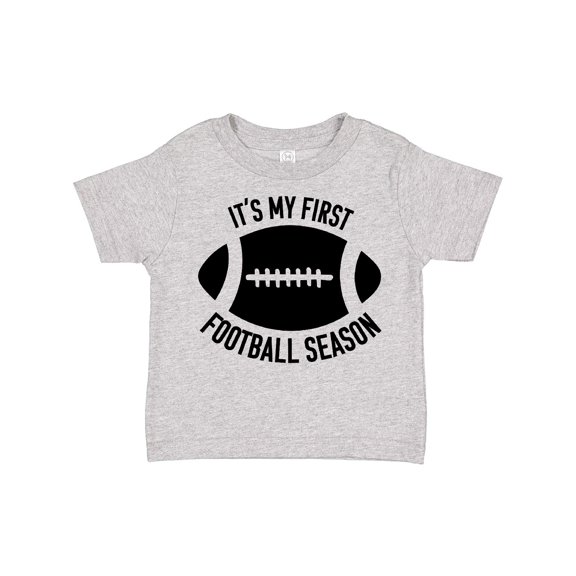 Inktastic It's My 1st Football Season Boys or Girls Toddler T-Shirt