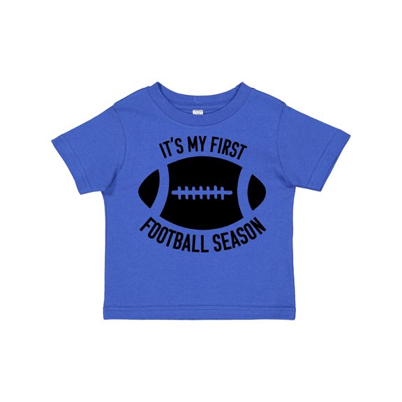 Inktastic It's My 1st Football Season Boys or Girls Toddler T-Shirt