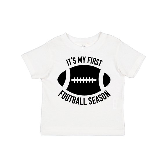 Inktastic It's My 1st Football Season Boys or Girls Toddler T-Shirt