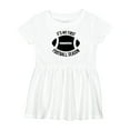 thumbnail image 1 of Inktastic It's My 1st Football Season Girls Baby Dress, 1 of 5