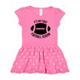 thumbnail image 1 of Inktastic It's My 1st Football Season Girls Toddler Dress, 1 of 4