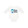 thumbnail image 1 of Inktastic It's My 1st Hanukkah Cute Bear with Dreidel Boys or Girls Long Sleeve Baby Bodysuit, 1 of 5