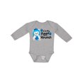 thumbnail image 1 of Inktastic It's My 1st Hanukkah Cute Bear with Dreidel Boys or Girls Long Sleeve Baby Bodysuit, 1 of 5