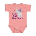 thumbnail image 1 of Inktastic It's My 1st New Year's Elephant Boys or Girls Baby Bodysuit, 1 of 5