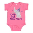 thumbnail image 1 of Inktastic It's My 1st New Year's Elephant Boys or Girls Baby Bodysuit, 1 of 5