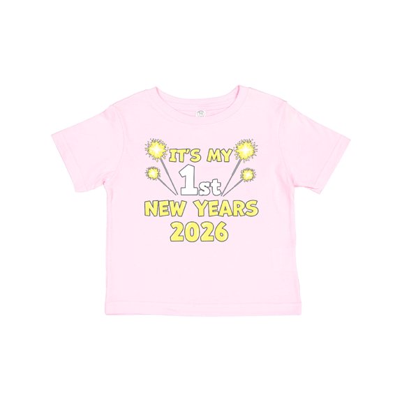 Inktastic It's My 1st New Years 2026 Boys or Girls Baby T-Shirt