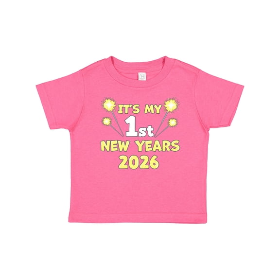 Inktastic It's My 1st New Years 2026 Boys or Girls Baby T-Shirt