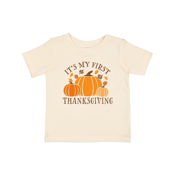 Inktastic It's My 1st Thanksgiving Boys or Girls Baby T-Shirt
