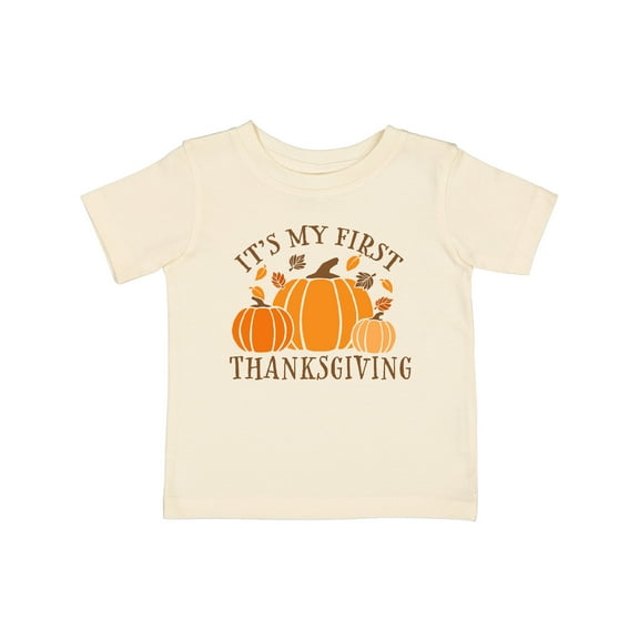Inktastic It's My 1st Thanksgiving Boys or Girls Baby T-Shirt