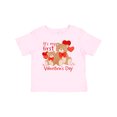 thumbnail image 1 of Inktastic It's My 1st Valentine's Day Boys or Girls Baby T-Shirt, 1 of 5