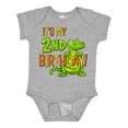 thumbnail image 1 of Inktastic It's My 2nd Birthday with Cute Green Alligator Boys or Girls Baby Bodysuit, 1 of 5