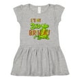 thumbnail image 1 of Inktastic It's My 2nd Birthday with Cute Green Alligator Girls Toddler Dress, 1 of 5