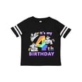 thumbnail image 1 of Inktastic It's My 4th Birthday Unicorn Boys or Girls Toddler T-Shirt, 1 of 5