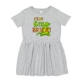 thumbnail image 1 of Inktastic It's My 5th Birthday with Cute Green Alligator Girls Toddler Dress, 1 of 5