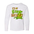 thumbnail image 1 of Inktastic It's My 5th Birthday with Cute Green Alligator Long Sleeve Youth T-Shirt, 1 of 5
