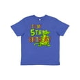 thumbnail image 1 of Inktastic It's My 5th Birthday with Cute Green Alligator Youth T-Shirt, 1 of 5