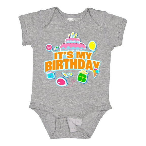 Inktastic It's My Birthday Boys or Girls Baby Bodysuit