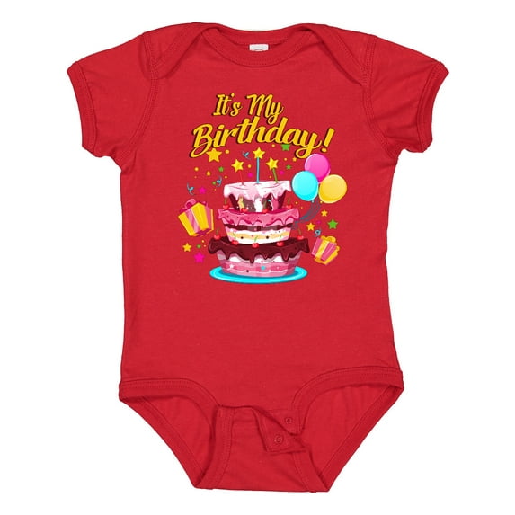 Inktastic It's My Birthday Boys or Girls Baby Bodysuit