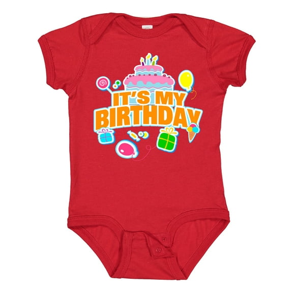 Inktastic It's My Birthday Boys or Girls Baby Bodysuit