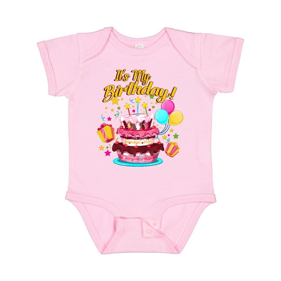 Inktastic It's My Birthday Boys or Girls Baby Bodysuit