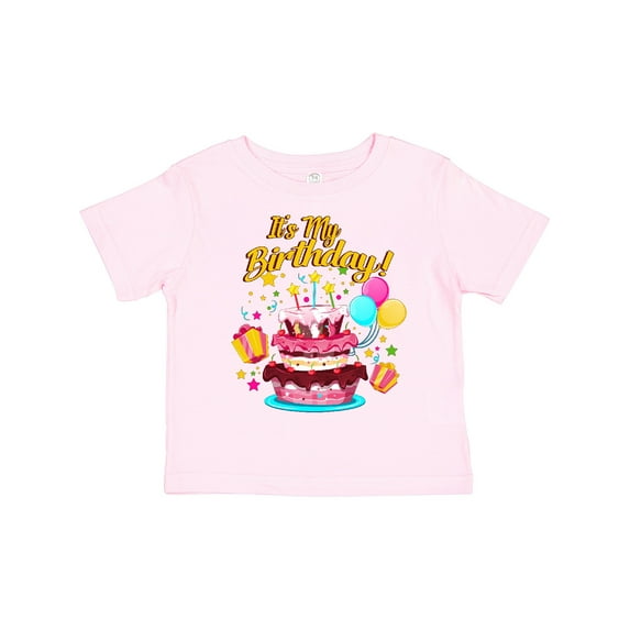 Inktastic It's My Birthday Boys or Girls Toddler T-Shirt