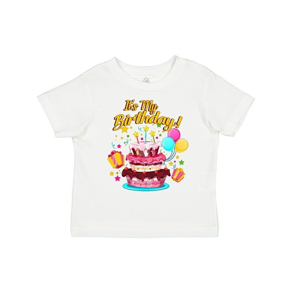 Inktastic It's My Birthday Boys or Girls Toddler T-Shirt