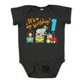 thumbnail image 1 of Inktastic It's My Birthday Circus Train 1st Birthday Boys or Girls Baby Bodysuit, 1 of 5