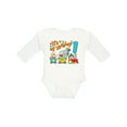 thumbnail image 1 of Inktastic It's My Birthday Circus Train 1st Birthday Boys or Girls Long Sleeve Baby Bodysuit, 1 of 5