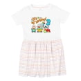 thumbnail image 1 of Inktastic It's My Birthday Circus Train 3rd Birthday Girls Toddler Dress, 1 of 5