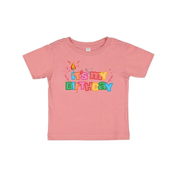 Inktastic It's My Birthday Letters Boys or Girls Baby T-Shirt