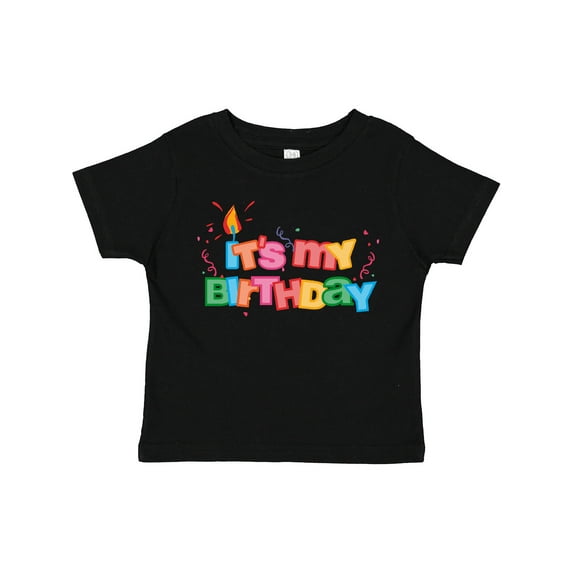 Inktastic It's My Birthday Letters Boys or Girls Toddler T-Shirt