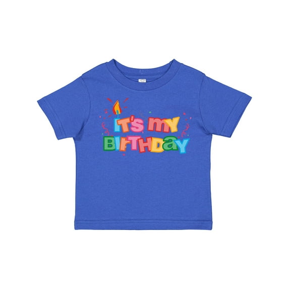 Inktastic It's My Birthday Letters Boys or Girls Toddler T-Shirt