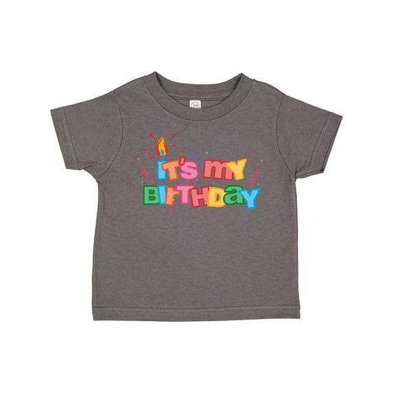 Inktastic It's My Birthday Letters Boys or Girls Toddler T-Shirt