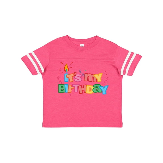 Inktastic It's My Birthday Letters Boys or Girls Toddler T-Shirt